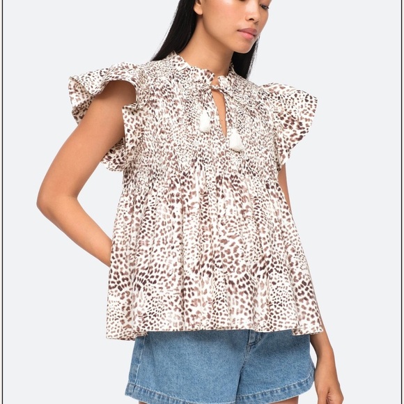 Sea New York - Calla Cheeta Print Tank- Day- Size 2 - Picture 6 of 13